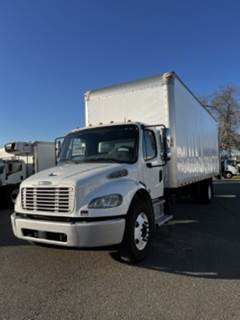 Freightliner M2 106 26 ft Box Truck - 240HP, 9 Speed Automatic, Roll up Door, Liftgate