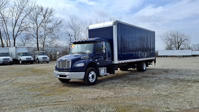 Freightliner M2 106 26 ft Box Truck - 270HP, 6 Speed Automatic, Roll up Door, Liftgate