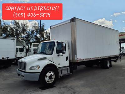 Freightliner M2 106 26 ft Box Truck - 240HP, 6 Speed Automatic, Roll up Door, Liftgate
