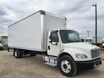 Freightliner M2 106 26 ft Box Truck - 240HP, 6 Speed Automatic, Roll up Door