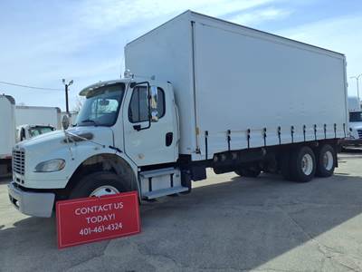 Freightliner M2 106 23 ft Box Truck - 350HP, 6 Speed Automatic, Swing Door