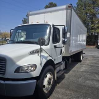 Freightliner M2 106 24 ft Box Truck - 240HP, 6 Speed Automatic, Roll up Door