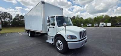 Freightliner M2 106 26 ft Box Truck - 240HP, 6 Speed Automatic, Swing Door, Liftgate