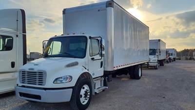 Freightliner M2 106 26 ft Box Truck - 240HP, 5 Speed Automatic, Swing Door