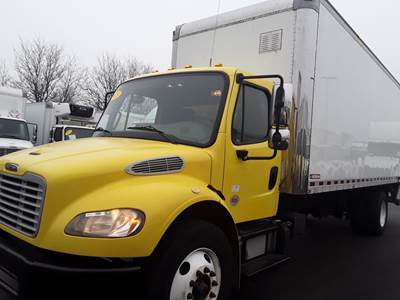 Freightliner M2 106 24 ft Box Truck - 240HP, 9 Speed Automatic, Swing Door, Liftgate