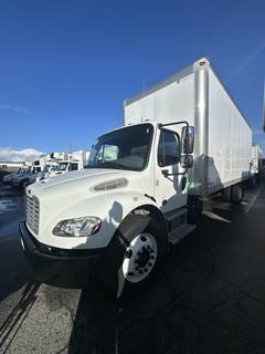 Freightliner M2 106 26 ft Box Truck - 240HP, 9 Speed Automatic, Roll up Door, Liftgate