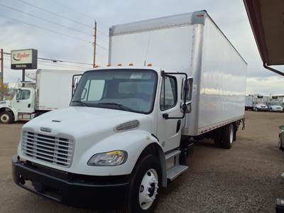 Freightliner M2 106 26 ft Box Truck - 240HP, 9 Speed Automatic, Roll up Door, Liftgate