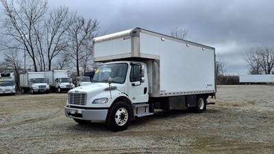 Freightliner M2 106 18 ft Box Truck - 240HP, 6 Speed Automatic, Swing Door, Liftgate