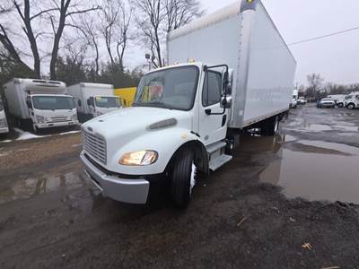Freightliner M2 106 26 ft Box Truck - 240HP, 9 Speed Automatic, Swing Door, Liftgate
