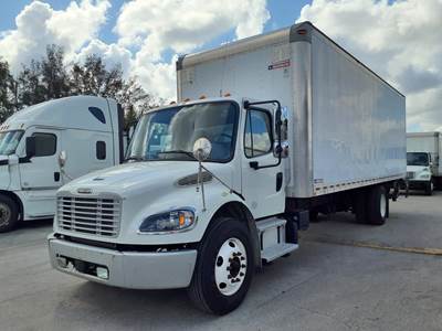 Freightliner M2 106 26 ft Box Truck - 240HP, 6 Speed Automatic, Roll up Door, Liftgate