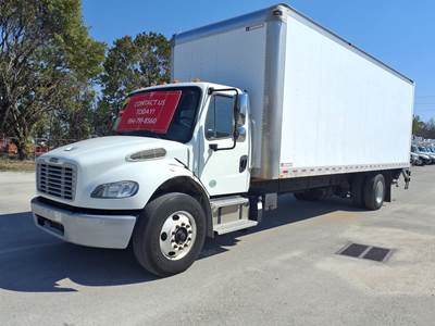 Freightliner M2 106 26 ft Box Truck - 280HP, 9 Speed Automatic, Roll up Door, Liftgate