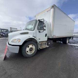 Freightliner M2 106 22 ft Box Truck - 230HP, 6 Speed Automatic, Roll up Door, Liftgate