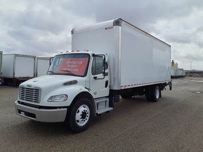 Freightliner M2 106 26 ft Box Truck - 240HP, 9 Speed Automatic, Roll up Door, Liftgate