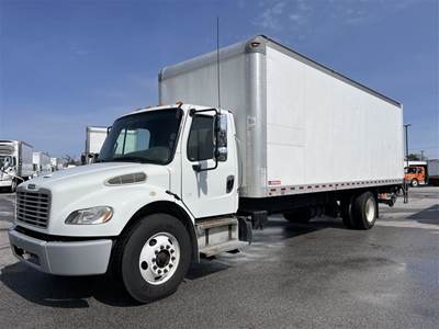Freightliner M2 106 26 ft Box Truck - 240HP, 6 Speed Automatic, Roll up Door, Liftgate