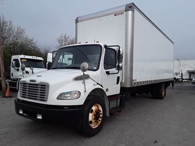 Freightliner M2 106 28 ft Box Truck - 260HP, 6 Speed Automatic, Roll up Door, Liftgate