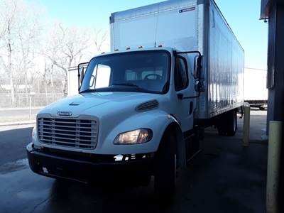 Freightliner M2 106 26 ft Box Truck - 240HP, 9 Speed Automatic, Roll up Door, Liftgate