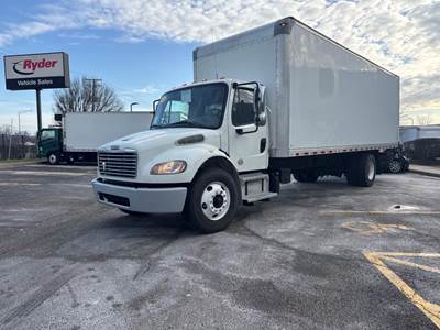 Freightliner M2 106 26 ft Box Truck - 240HP, 9 Speed Automatic, Roll up Door, Liftgate
