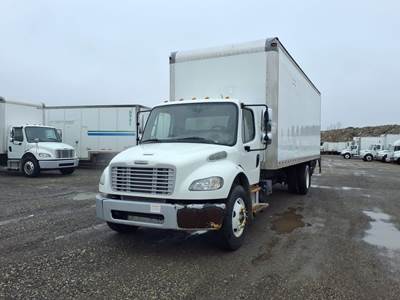 Freightliner M2 106 26 ft Box Truck - 240HP, 9 Speed Automatic, Roll up Door, Liftgate