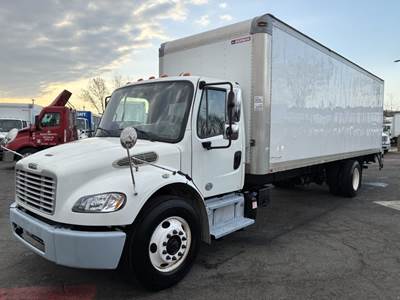 Freightliner M2 106 26 ft Box Truck - 240HP, 9 Speed Automatic, Roll up Door, Liftgate