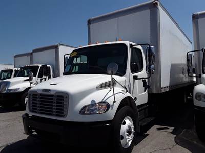 Freightliner M2 106 26 ft Box Truck - 260HP, 6 Speed Automatic, Roll up Door, Liftgate