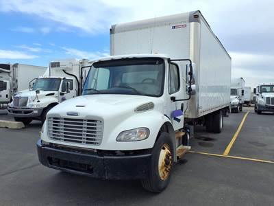 Freightliner M2 106 26 ft Box Truck - 240HP, 6 Speed Automatic, Roll up Door, Liftgate