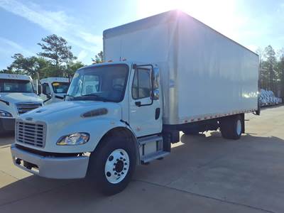 Freightliner M2 106 26 ft Box Truck - 240HP, 9 Speed Automatic, Roll up Door, Liftgate