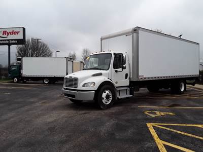 Freightliner M2 106 26 ft Box Truck - 240HP, 9 Speed Automatic, Roll up Door, Liftgate