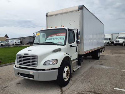 Freightliner M2 106 26 ft Box Truck - 240HP, 6 Speed Automatic, Roll up Door, Liftgate