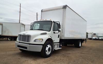 Freightliner M2 106 26 ft Box Truck - 240HP, 9 Speed Automatic, Roll up Door, Liftgate