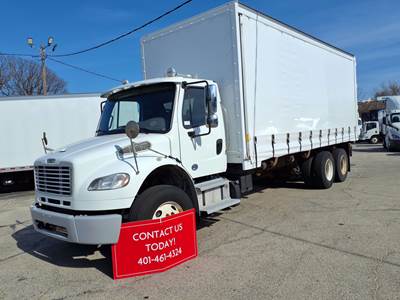 Freightliner M2 106 23 ft Box Truck - 350HP, 6 Speed Automatic, Swing Door