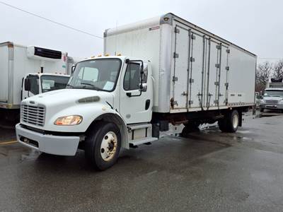 Freightliner M2 106 26 ft Box Truck - 280HP, 6 Speed Manual, Roll up Door, Liftgate