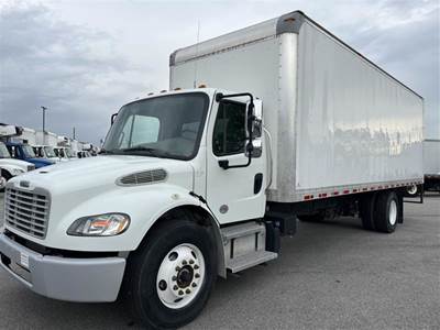 Freightliner M2 106 26 ft Box Truck - 240HP, 9 Speed Automatic, Roll up Door