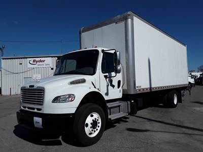 Freightliner M2 106 26 ft Box Truck - 270HP, 6 Speed Automatic, Roll up Door, Liftgate