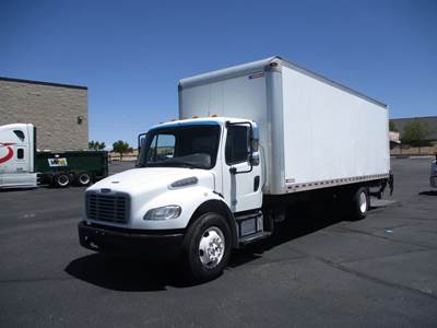Freightliner M2 106 26 ft Box Truck - 240HP, 9 Speed Automatic, Roll up Door, Liftgate