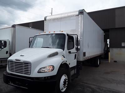 Freightliner M2 106 26 ft Box Truck - 240HP, 9 Speed Automatic, Roll up Door, Liftgate