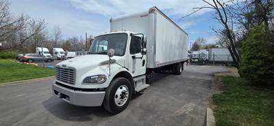 Freightliner M2 106 26 ft Box Truck - 280HP, 6 Speed Automatic, Roll up Door, Liftgate