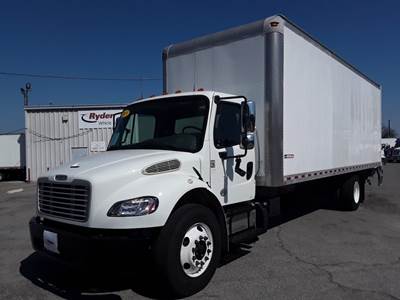 Freightliner M2 106 26 ft Box Truck - 240HP, 9 Speed Automatic, Roll up Door, Liftgate