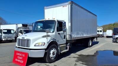Freightliner M2 106 24 ft Box Truck - 240HP, 6 Speed Automatic, Roll up Door, Liftgate