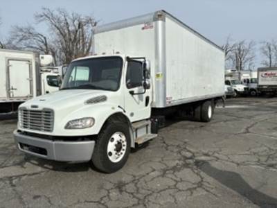 Freightliner M2 106 26 ft Box Truck - 240HP, 9 Speed Automatic, Roll up Door, Liftgate