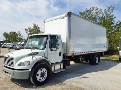 Freightliner M2 106 24 ft Box Truck - 240HP, 6 Speed Automatic, Swing Door