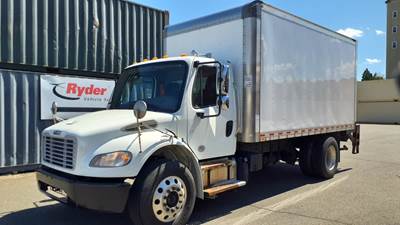 Freightliner M2 106 16 ft Box Truck - 260HP, 6 Speed Automatic, Roll up Door, Liftgate
