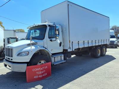 Freightliner M2 106 23 ft Box Truck - 350HP, 6 Speed Automatic, Swing Door