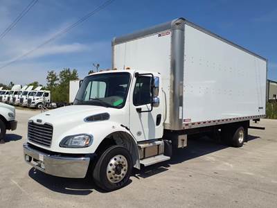 Freightliner M2 106 24 ft Box Truck - 240HP, 6 Speed Automatic, Swing Door