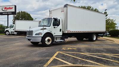 Freightliner M2 106 26 ft Box Truck - 240HP, 6 Speed Automatic, Roll up Door, Liftgate