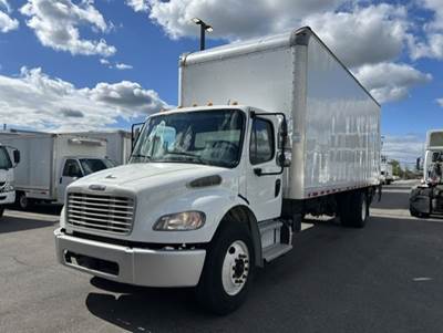 Freightliner M2 106 26 ft Box Truck - 280HP, 9 Speed Automatic, Roll up Door, Liftgate