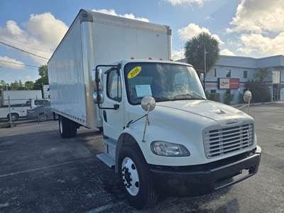 Freightliner M2 106 26 ft Box Truck - 240HP, 9 Speed Automatic, Roll up Door