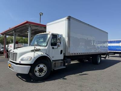 Freightliner M2 106 26 ft Box Truck - 240HP, 9 Speed Automatic, Roll up Door, Liftgate