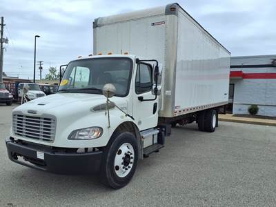 Freightliner M2 106 26 ft Box Truck - 240HP, 6 Speed Automatic, Swing Door