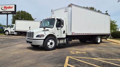 Freightliner M2 106 26 ft Box Truck - 240HP, 6 Speed Automatic, Roll up Door, Liftgate