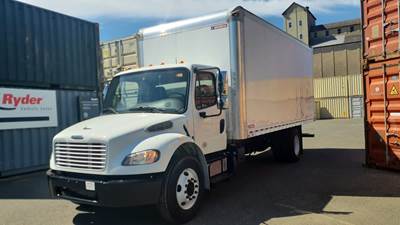 Freightliner M2 106 20 ft Box Truck - 240HP, 6 Speed Automatic, Roll up Door